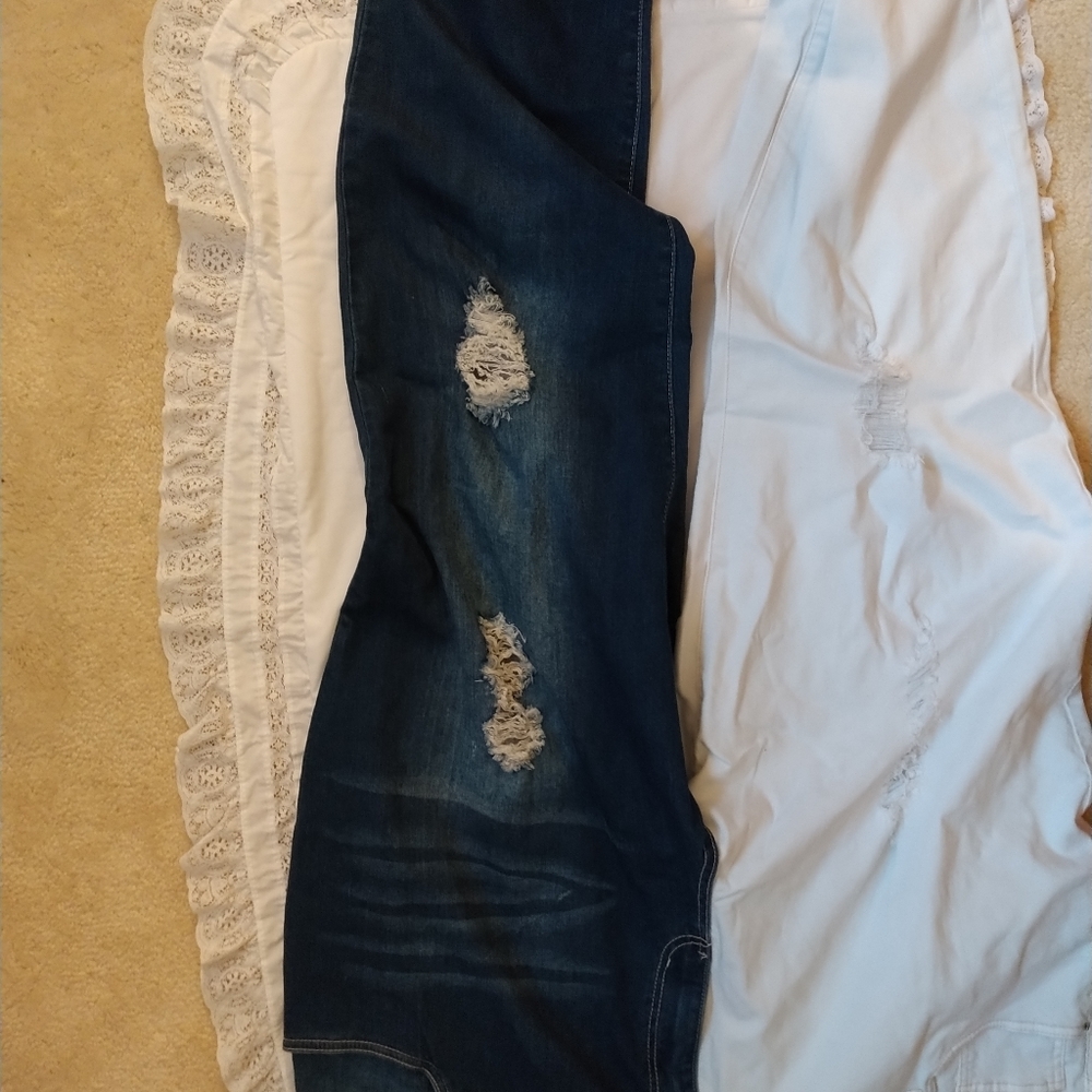 Plus size women jeans